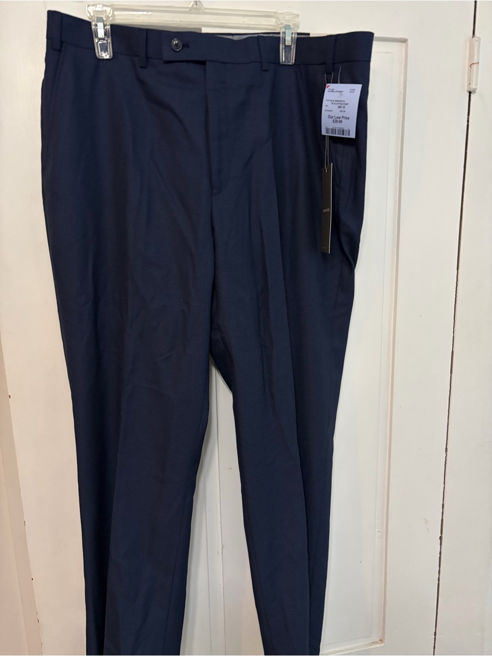 Van Heusen Navy Blue Men's Dress Pants